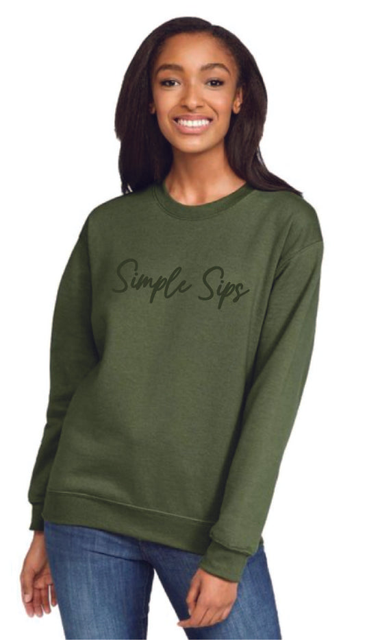 Green Crewneck Sweatshirt